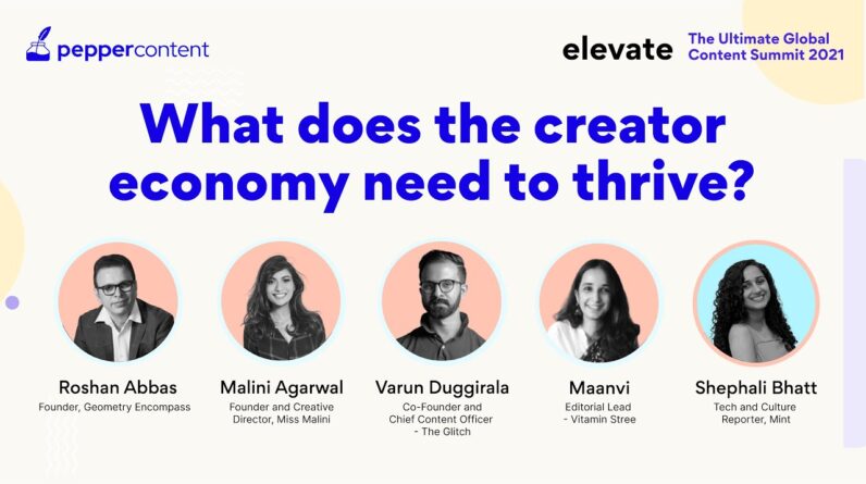 What Does The Creator Economy Need To Thrive? | Elevate Summit | Pepper Content