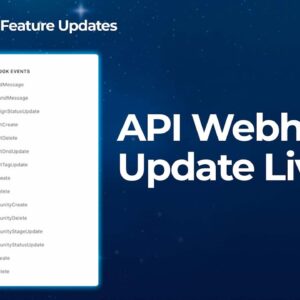 API Webhooks Update Live!