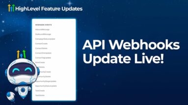 API Webhooks Update Live! 16 API Webhooks Update Live!
