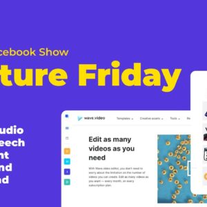 Feature Friday - Episode 22. Video as audio, text-to-speech, Transparent overlays and background