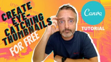 How to Make a YouTube Thumbnail in CANVA (for free!)