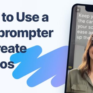 How to Use a Teleprompter to Create Videos with BIGVU