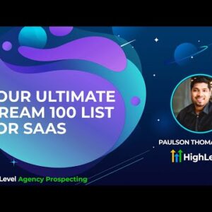 Your Ultimate Dream 100 List For SaaS