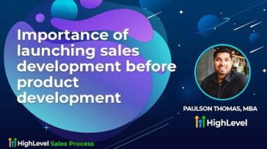 Importance Of Launching Sales Development Before Product Development 16 Importance Of Launching Sales Development Before Product Development