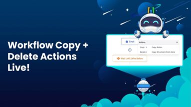Workflow Copy + Delete Actions Live! 20 Workflow Copy + Delete Actions Live!