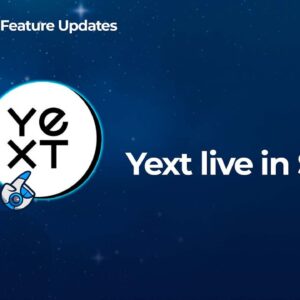 Yext live in SAAS!