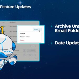 Archive Unarchive Email Folders + Date Update Fix Live!