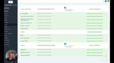 Pagination Live on Twilio + MailGun Settings Pages 8 Pagination Live on Twilio + MailGun Settings Pages