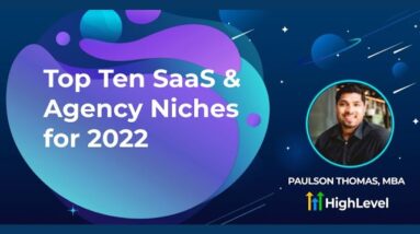 Top Ten SaaS & Agency Niches For 2022 18 Top Ten SaaS & Agency Niches For 2022
