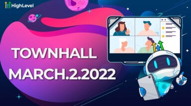 Town Hall, Wednesday, March 2nd, 2022 2 Town Hall, Wednesday, March 2nd, 2022