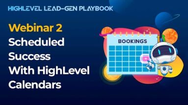 Webinar 2: "Calendars - Scheduled Success" 4 Webinar 2: "Calendars - Scheduled Success"