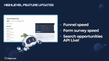 Funnel speed, form survey speed, & search opportunities API Live! 2 Funnel speed, form survey speed, & search opportunities API Live!
