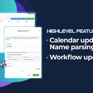 Calendar updates, name parsing, & workflow updates live!