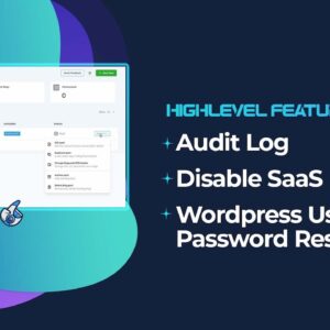 Audit Log, Disable SAAS, & Wordpress User Password Reset!