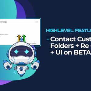 Contact Custom Field Folders + Re Ordering + UI on BETA!