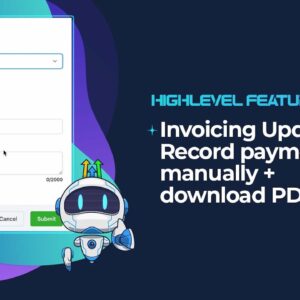 Invoicing Updates    Record payments manually + download PDF live!