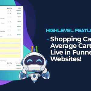 Shopping Cart Mode + Average Cart Value is Live in Funnels + Websites!