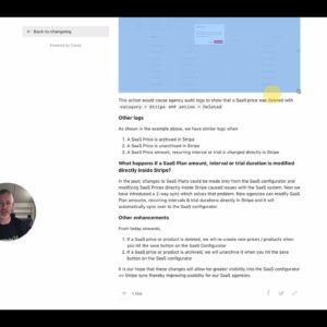 Stripe Changes + SAAS Changes now in Audit Logs! 1