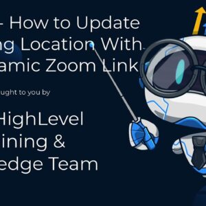 How to Update Meeting Location with a Dynamic Zoom Link