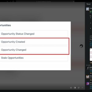 Opportunity Created and Changed Triggers Live!