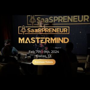 February SaaSPRENEUR Mastermind Reveal Webinar!