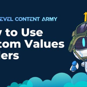 How to Use Custom Values Folders