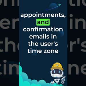 Calendar Updates  View Calendar, Appointments & Confirmation Emails in User Timezone