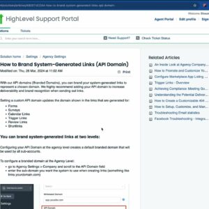 CloudFlare Live for Branded Subdomain Links!