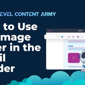 How to Use the Image Slider in the Email Builder