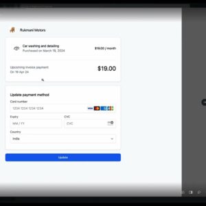 Update Subscription Payment Methods for Stripe Live!