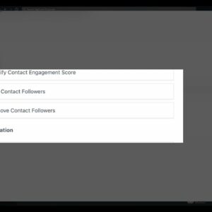 Add_Remove Contact Follower Workflow Actions Live!