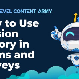 How to Use Version History in Forms and Surveys