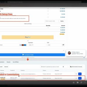 Affiliate Manager -- Setup Fees Now Can Be Part of the Commission Calculation!