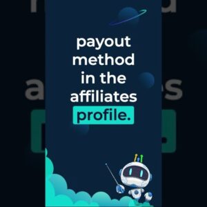 Affiliate Manager  Link Add Affiliate's Paypal Account