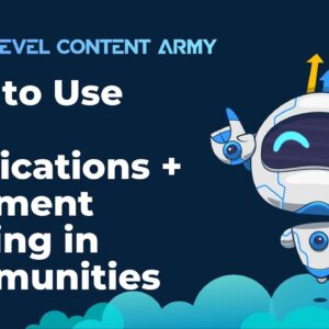 How to Use Push Notifications + Comment Sharing in Communities