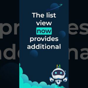 Opportunities  List View Updates