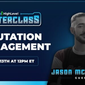 Reputation Management Masterclass with Jason McElchar