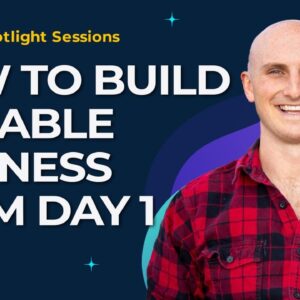 How to Build Sellable Business from Day 1