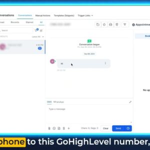 How to Use Conversation AI Workflow to Book Appointments in GoHighLevel