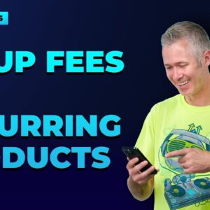 Setup Fees Now Live for Recurring Products on Mobile! 1