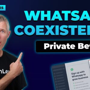 WhatsApp Coexistence Private Beta