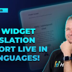 Chat Widget Translation Support Live in 12 Languages!