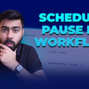 How to Pause Workflows in GoHighLevel