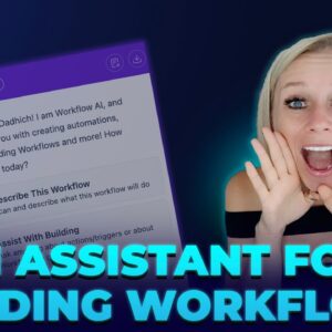 How to Use the Workflow AI Assistant