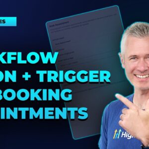 Workflow Action + Trigger for Booking Appointments Live!