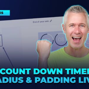 Count Down Timer Radius & Padding Live!