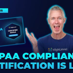 HIPAA Compliance Certification is Live!