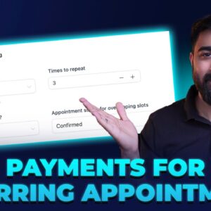 How to Collect Payments for Recurring Appointments in GoHighLevel