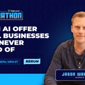 Jason Wardrop: The #1 AI Offer Small Businesses Have Never Heard Of