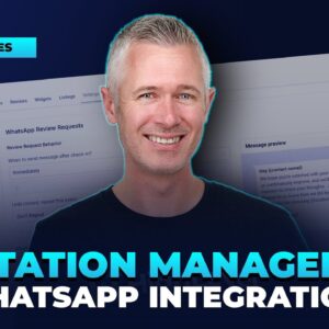 Reputation Management -- WhatsApp Integration!